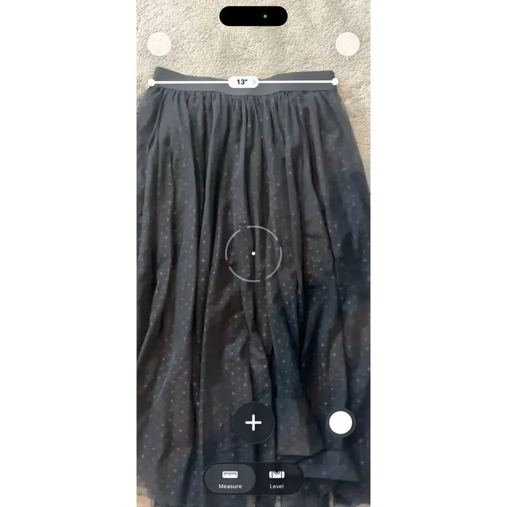 NWT Free people tulle polka dot pleated skirt, XS $128 F15